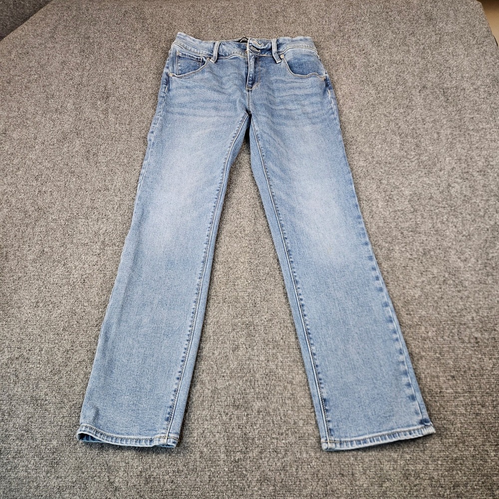 Hudson Beth Baby Bootcut Jeans Light Wash Flap Pocket Denim Size 4